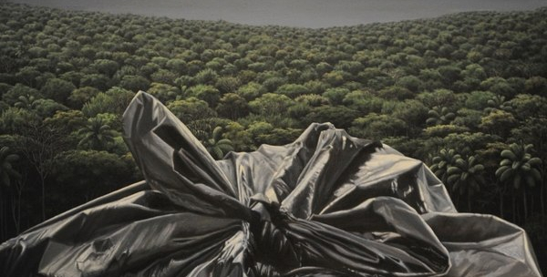Antagonismo, acrílico sobre tela 2015, 150 x 110 cm